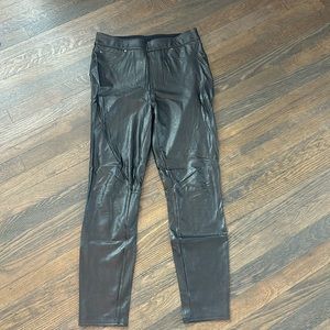 SPANX like leather pants size M